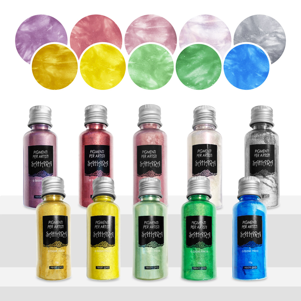 Sahara komplekt pastellefektide loomiseks vaiguga