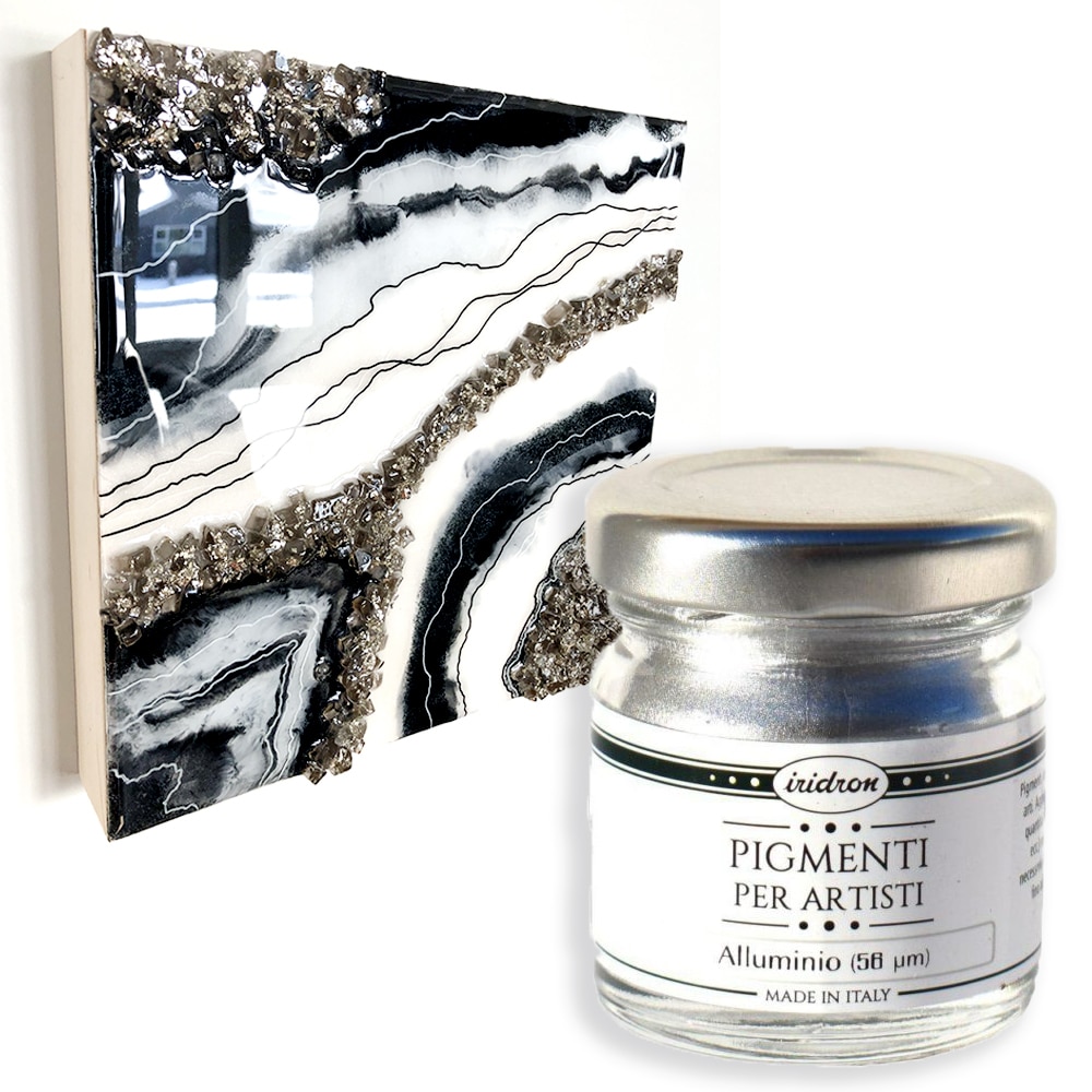 Metalliline pigment kuld, hõbe, proks - Image 3