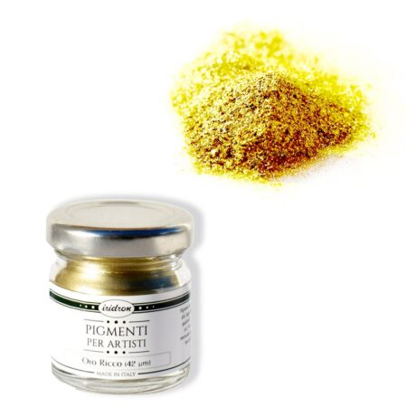 Metālisks pigments zelts, sudrabs, aizstājēji