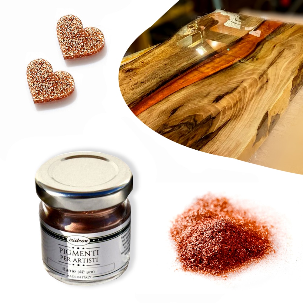 Metalliline pigment kuld, hõbe, proks - Image 7