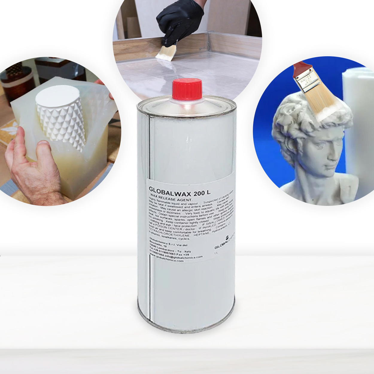 Global Wax vedel vaha 200L - Image 2