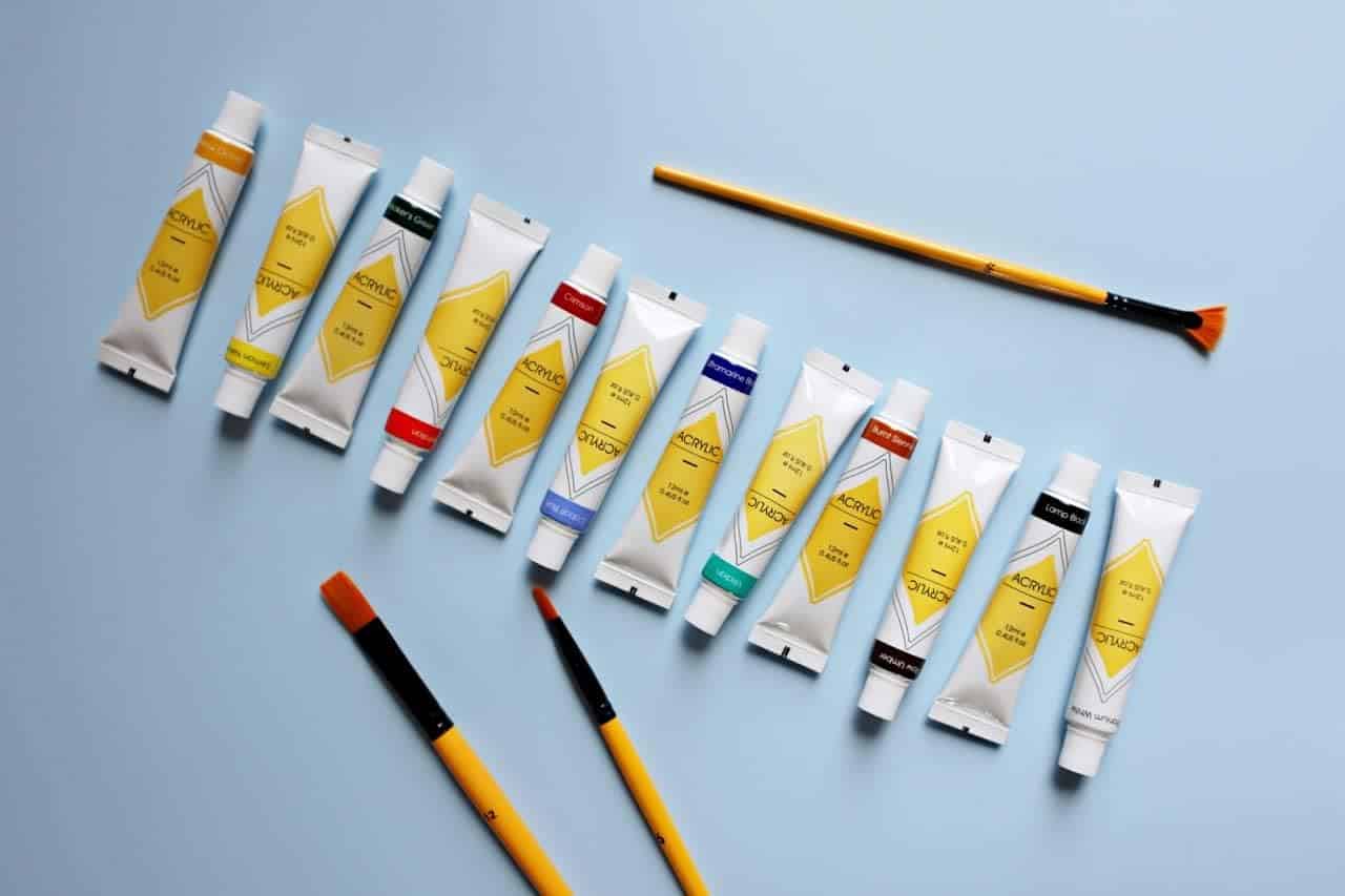 12 akrüülvärvi, 12ml tuubides– sobib suurepäraselt Naturesini akrüülvaigu jaoks - Image 3